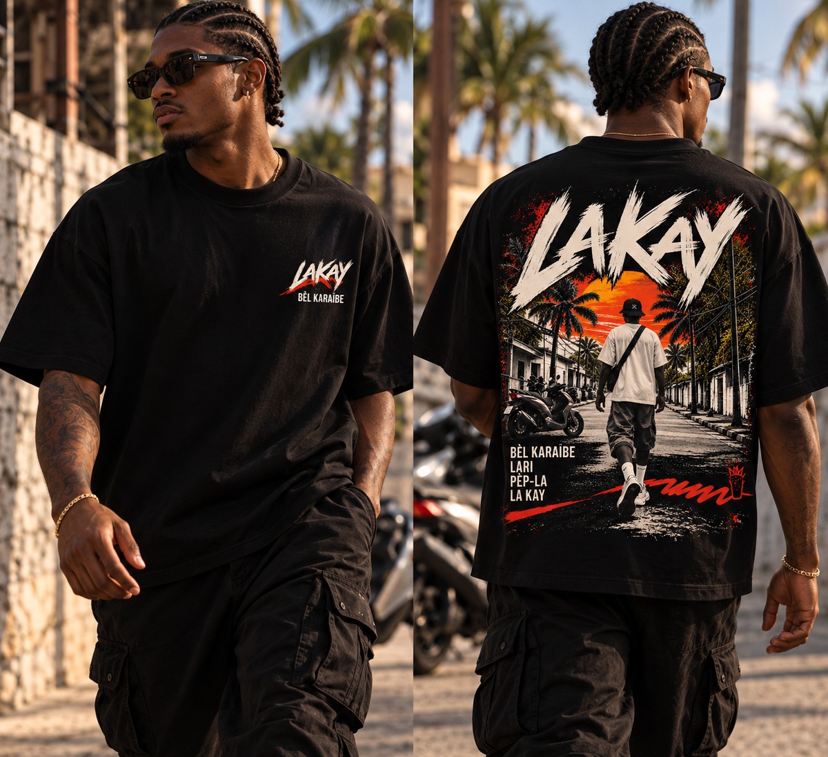 LAKAY — LAKAY — devant & dos